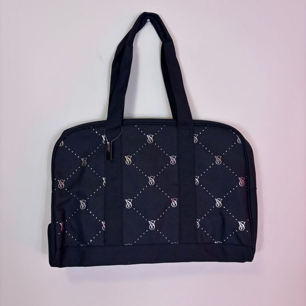 New Victoria's Secret‎ Black VS Logo Laptop Bag